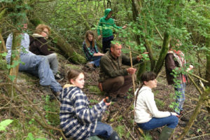 Group bird sit led by Sacred Earth founder Phil Greenwood