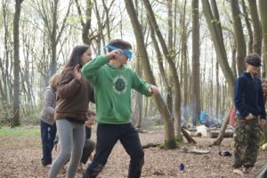 Playing sensory awareness games
