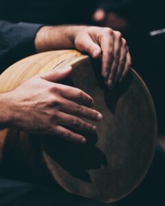 drumming hands